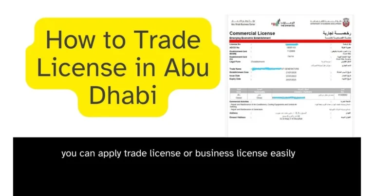 trade license abu dhabi