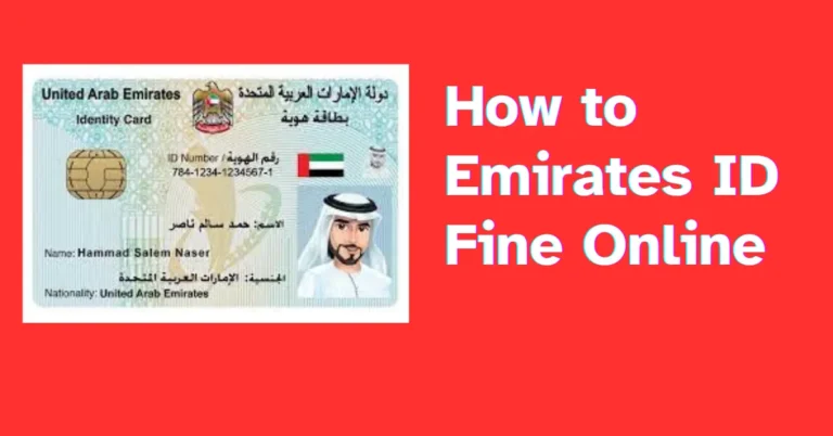 emirates id fine check